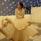 Trending Off White Anarkali Suit Set