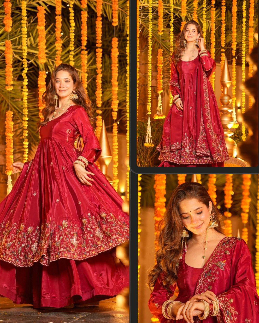 Elegant Wedding Wear Anarkali Collection