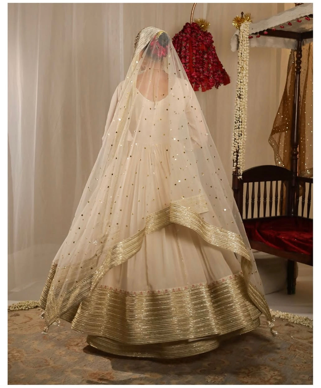 Designer Georgette Ethnic Wear Set with Dupatta