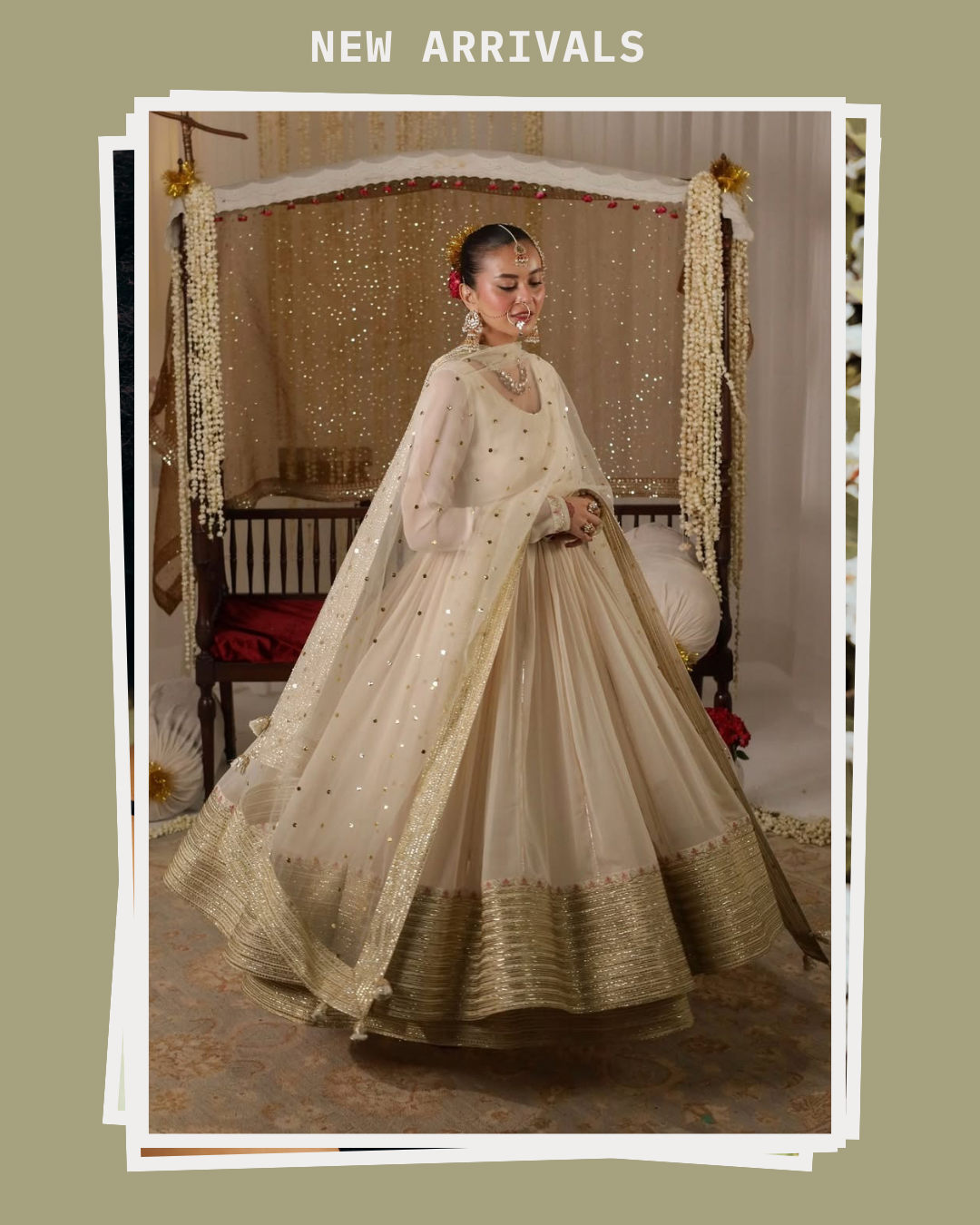Designer Georgette Ethnic Wear Set with Dupatta