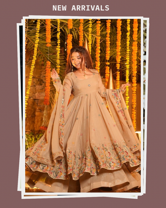 Luxury Festive Wear Anarkali Outfit for Women