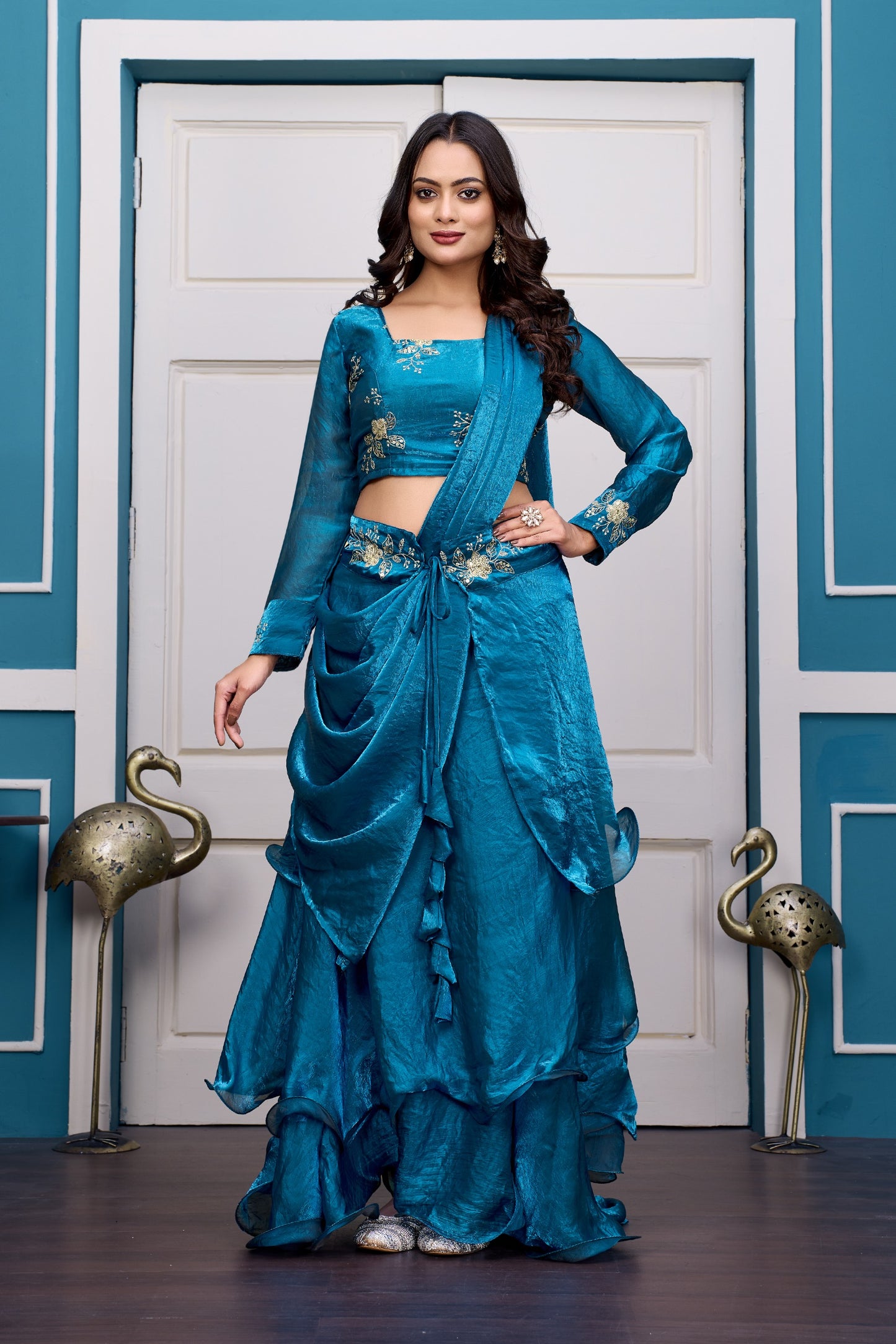 Luxury Sequins Work Lehenga Collection ✨