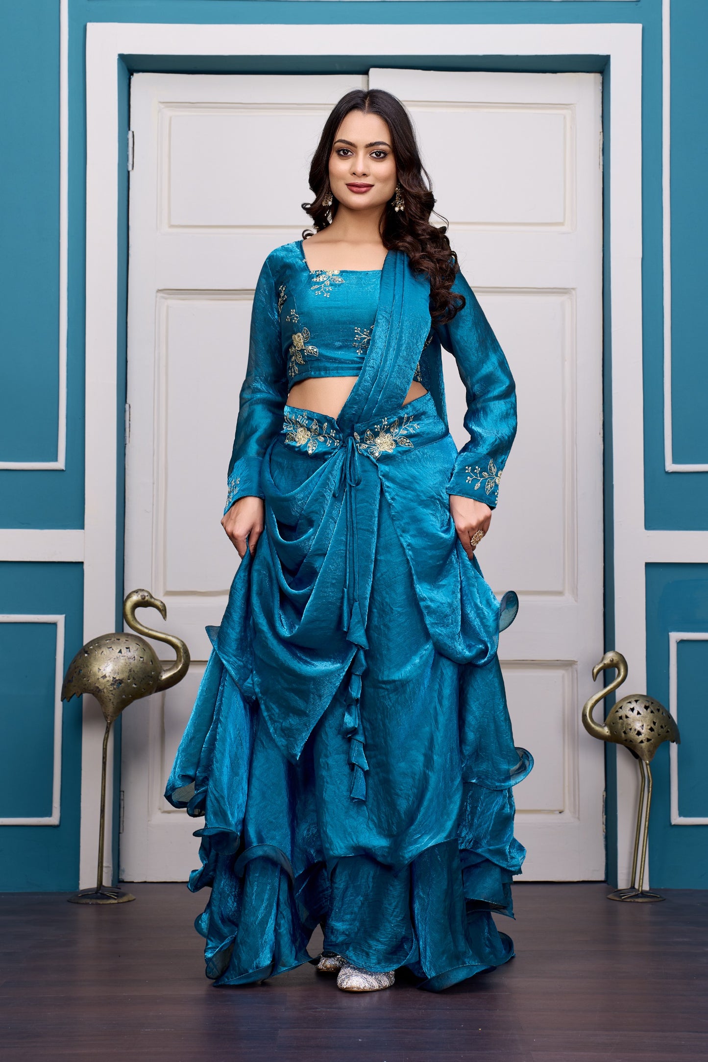 Luxury Sequins Work Lehenga Collection ✨