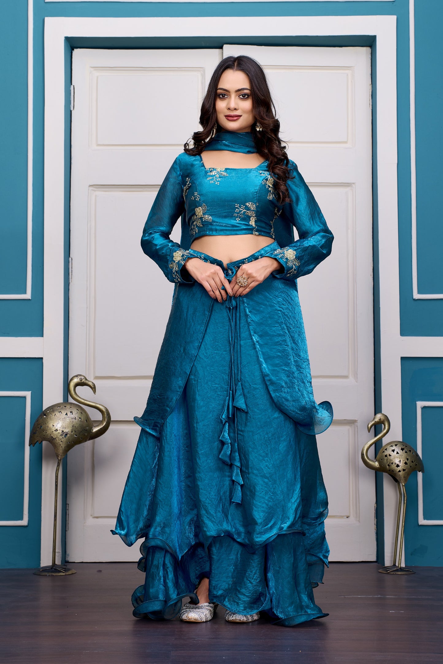 Luxury Sequins Work Lehenga Collection ✨