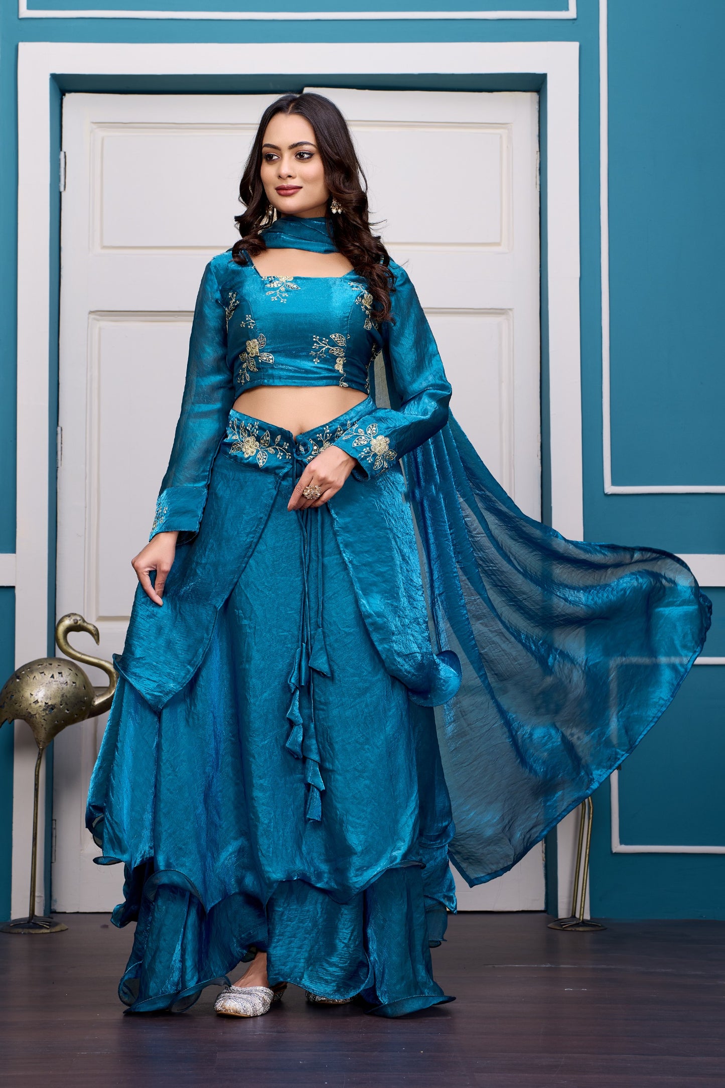 Luxury Sequins Work Lehenga Collection ✨