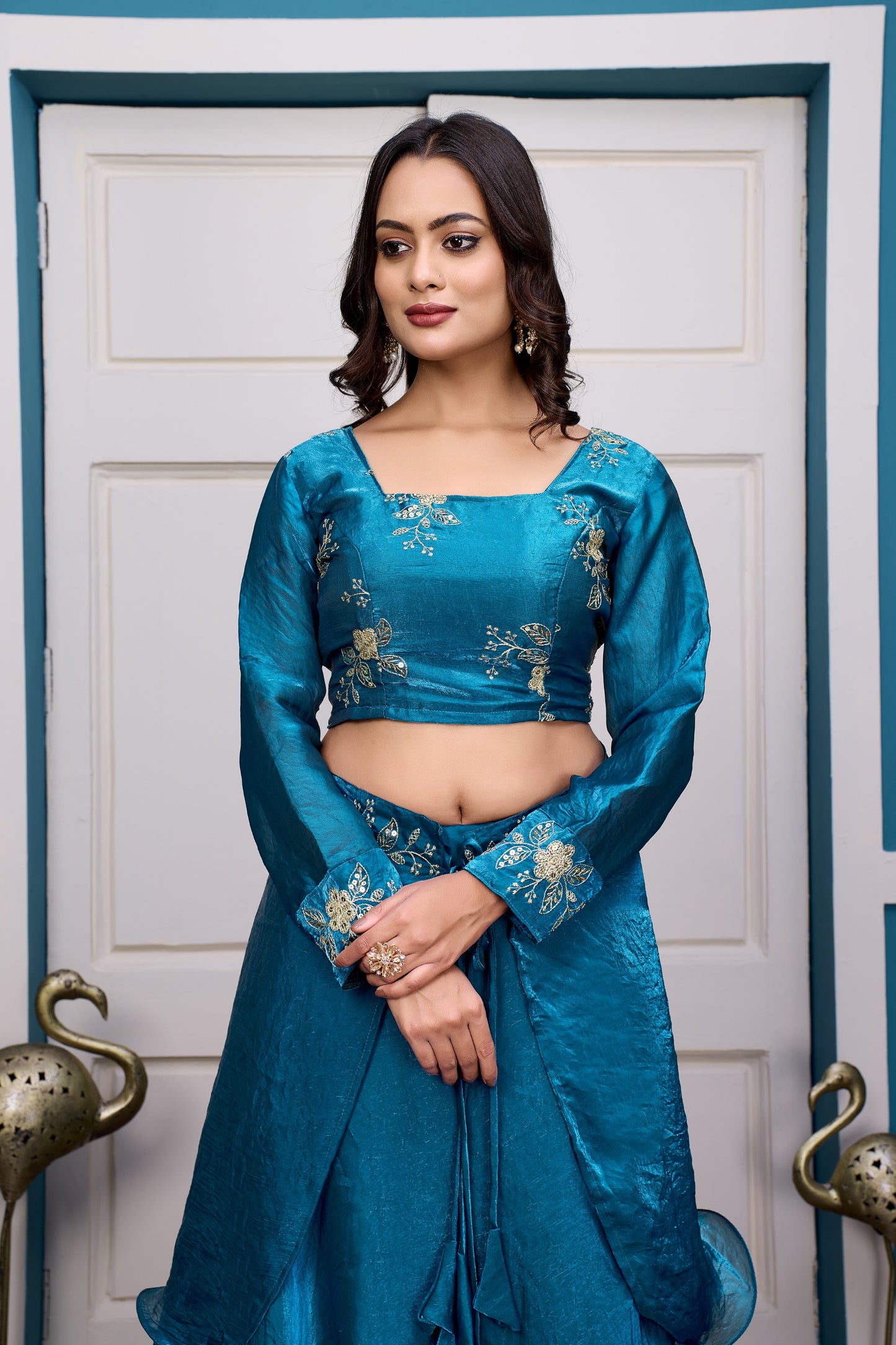 Luxury Sequins Work Lehenga Collection ✨