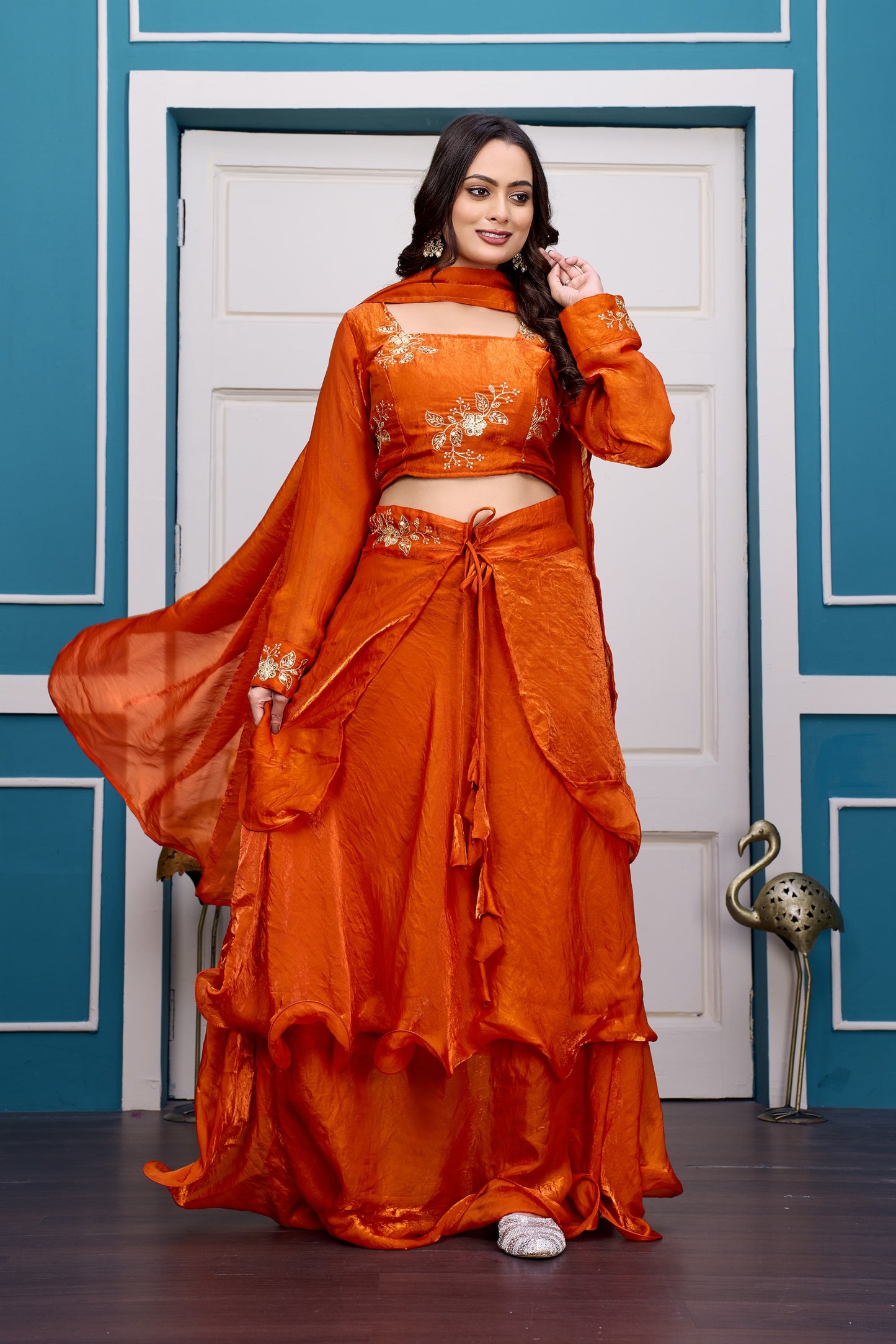 Luxury Sequins Work Lehenga Collection ✨