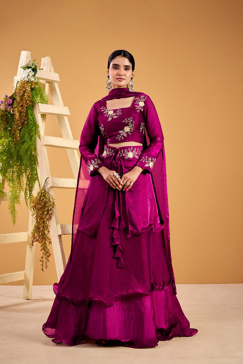 Luxury Sequins Work Lehenga Collection ✨