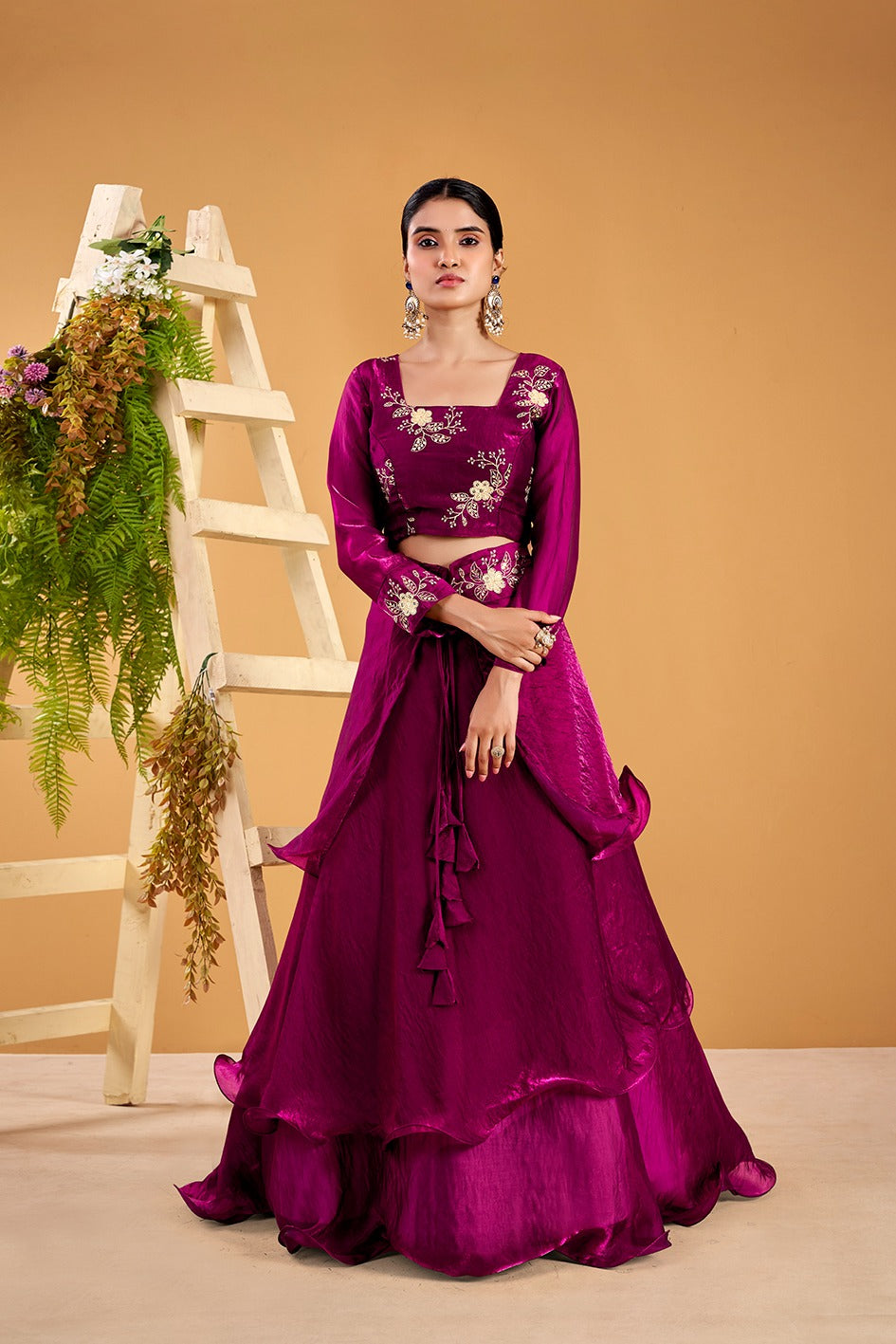 Luxury Sequins Work Lehenga Collection ✨
