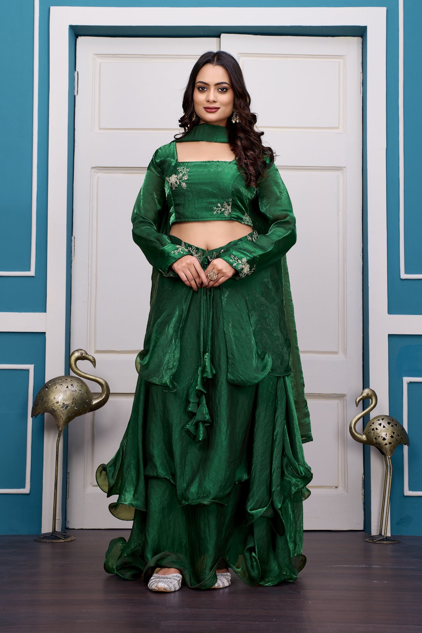 Luxury Sequins Work Lehenga Collection ✨