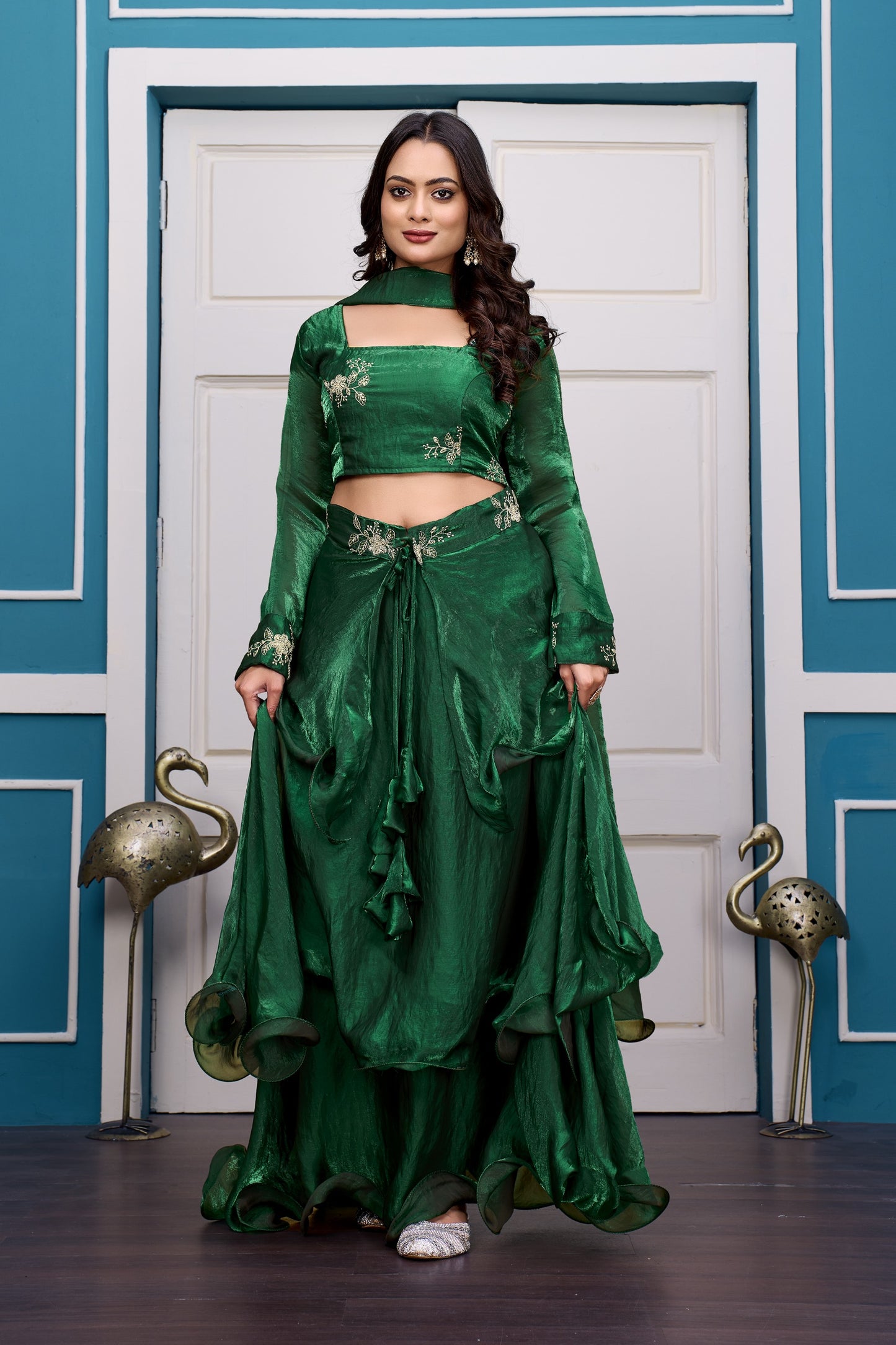 Luxury Sequins Work Lehenga Collection ✨