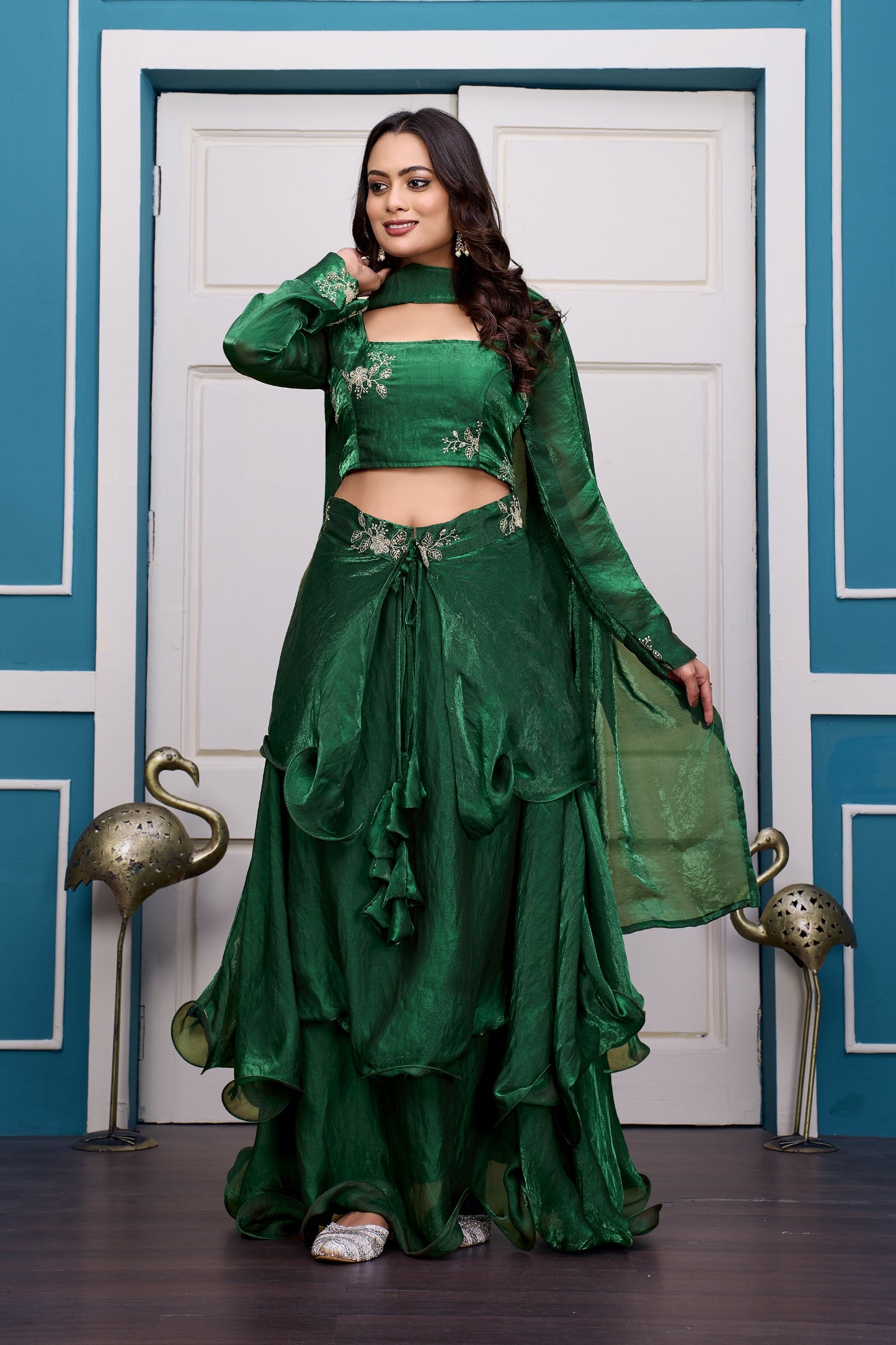 Luxury Sequins Work Lehenga Collection ✨