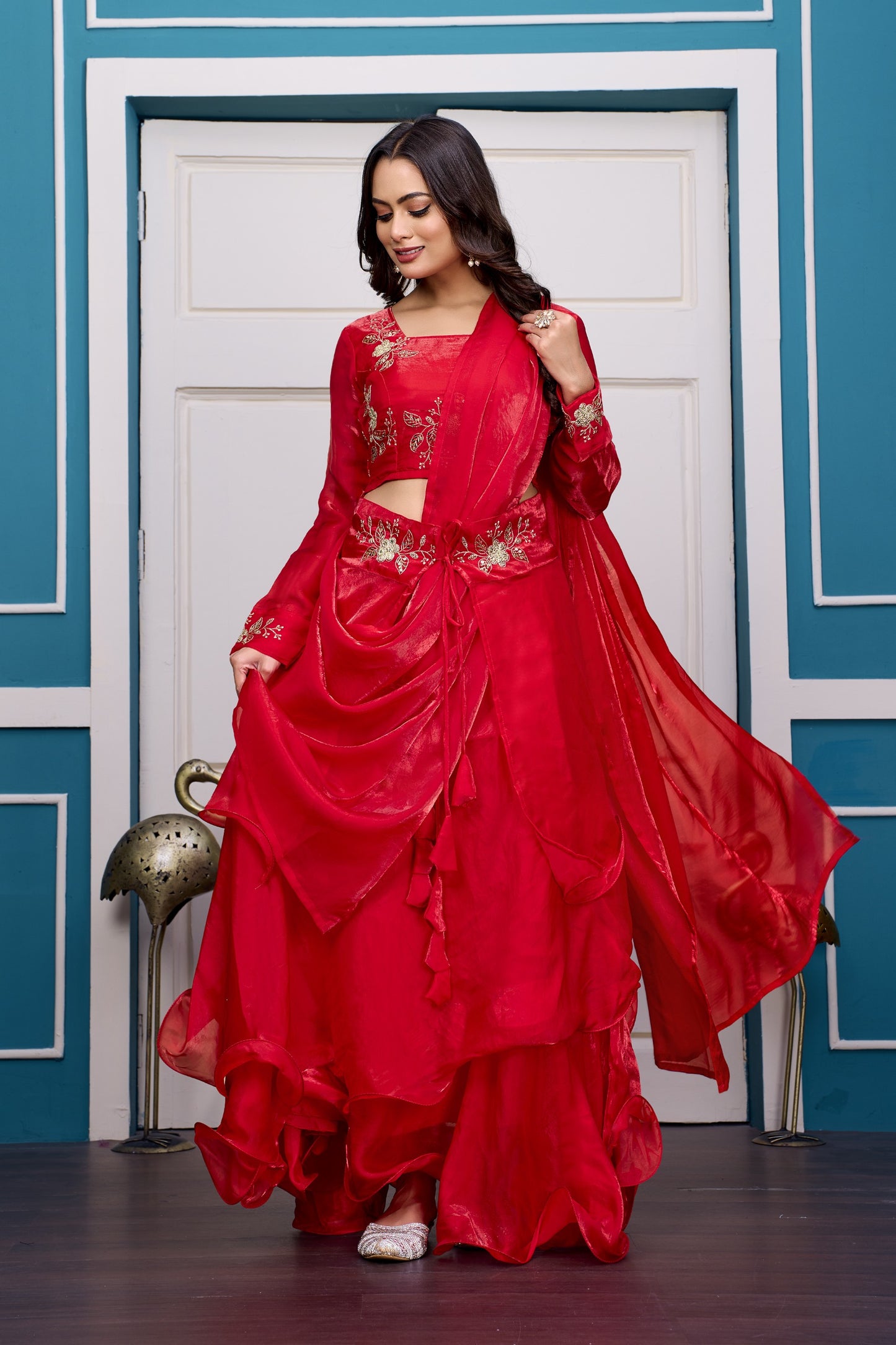Luxury Sequins Work Lehenga Collection ✨