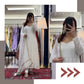 Premium Off White Anarkali Suit Set ✨