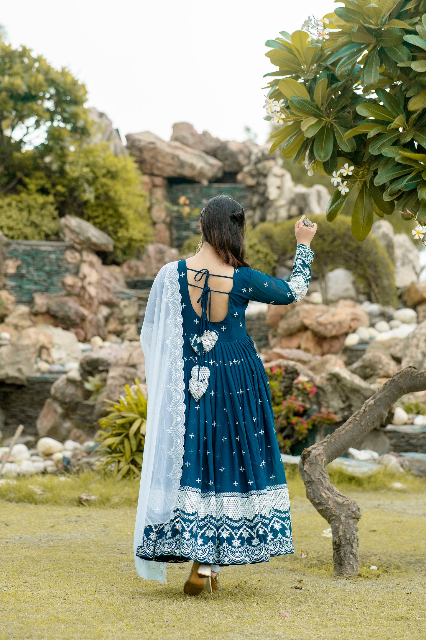 Royal Look Anarkali with Dupatta