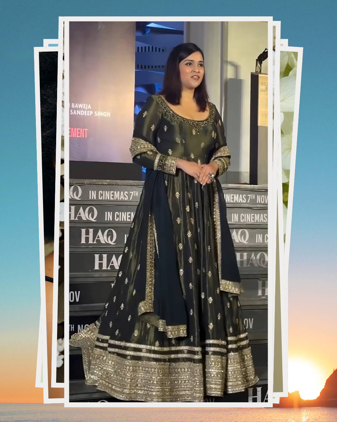 Designer Eid Collection Anarkali Outfit