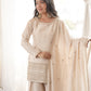 Elegant Glass Roman Silk Farshi Shalwar Suit