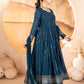 Zareen Rama Blue Anarkali Set 💙✨