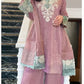 Heavy Crunchy Silk Cutwork Party Wear Set – Elegant Designer Edit