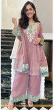 Heavy Crunchy Silk Cutwork Party Wear Set – Elegant Designer Edit